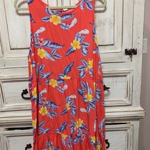 Salmon floral old navy sundress